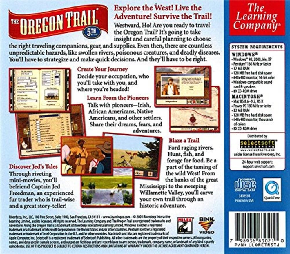 Oregon Trail 5th Edition Z13315
