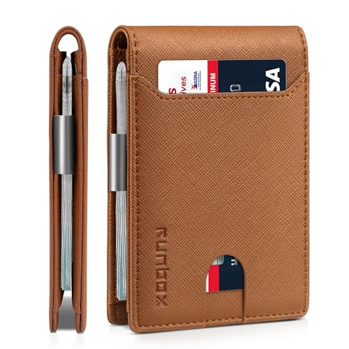 Slim Leather RFID Blocking Bifold Wallet A15111