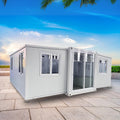20ft Prefab White House with 2 Bedroom 1 Living room 1 bathroom 1 kitchen R866