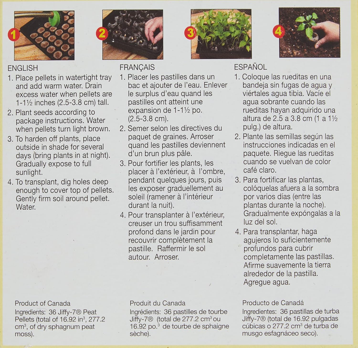 36mm Plant Pellet Refill 36 Count E194