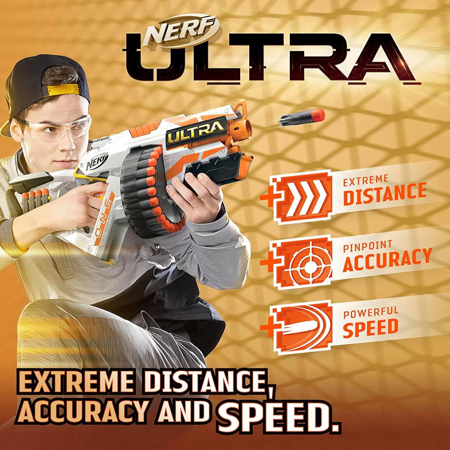 Motorized Blaster with 25 Ultra Darts M932