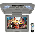 12x22 Grey Flip Down Car Monitor Dvd Usb Sd Player B20666