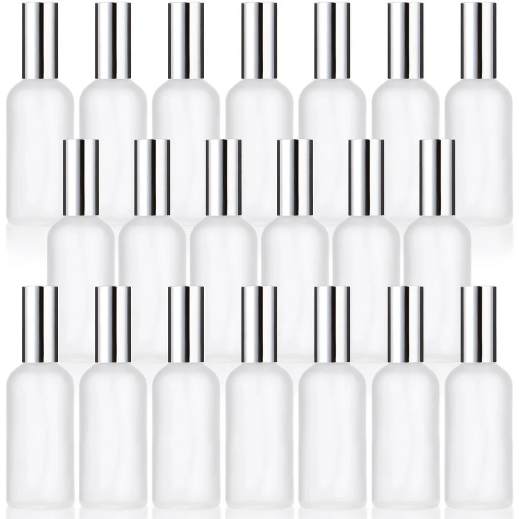 20 Pcs 3.4 oz Empty Glass Spray Bottles C915