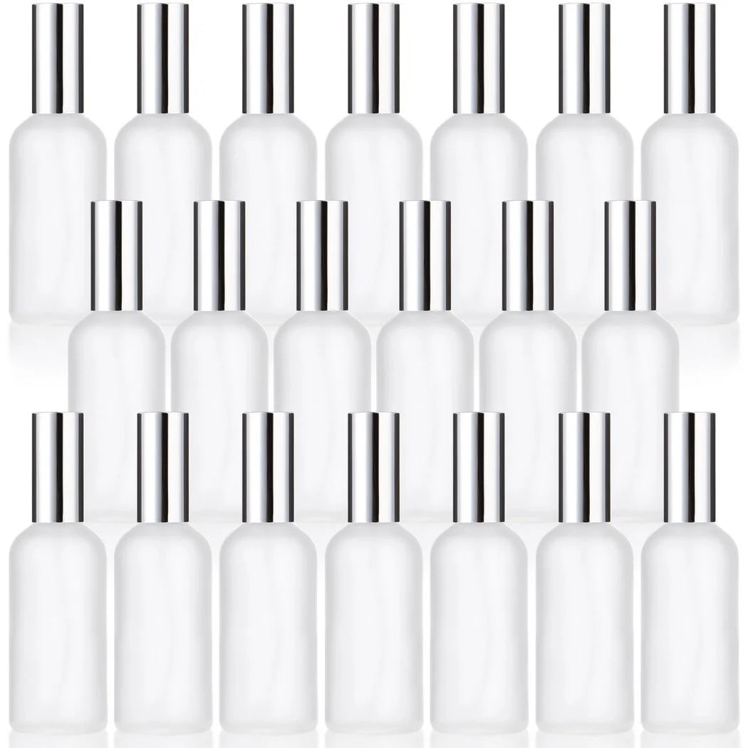 20 Pcs 3.4 oz Empty Glass Spray Bottles C915