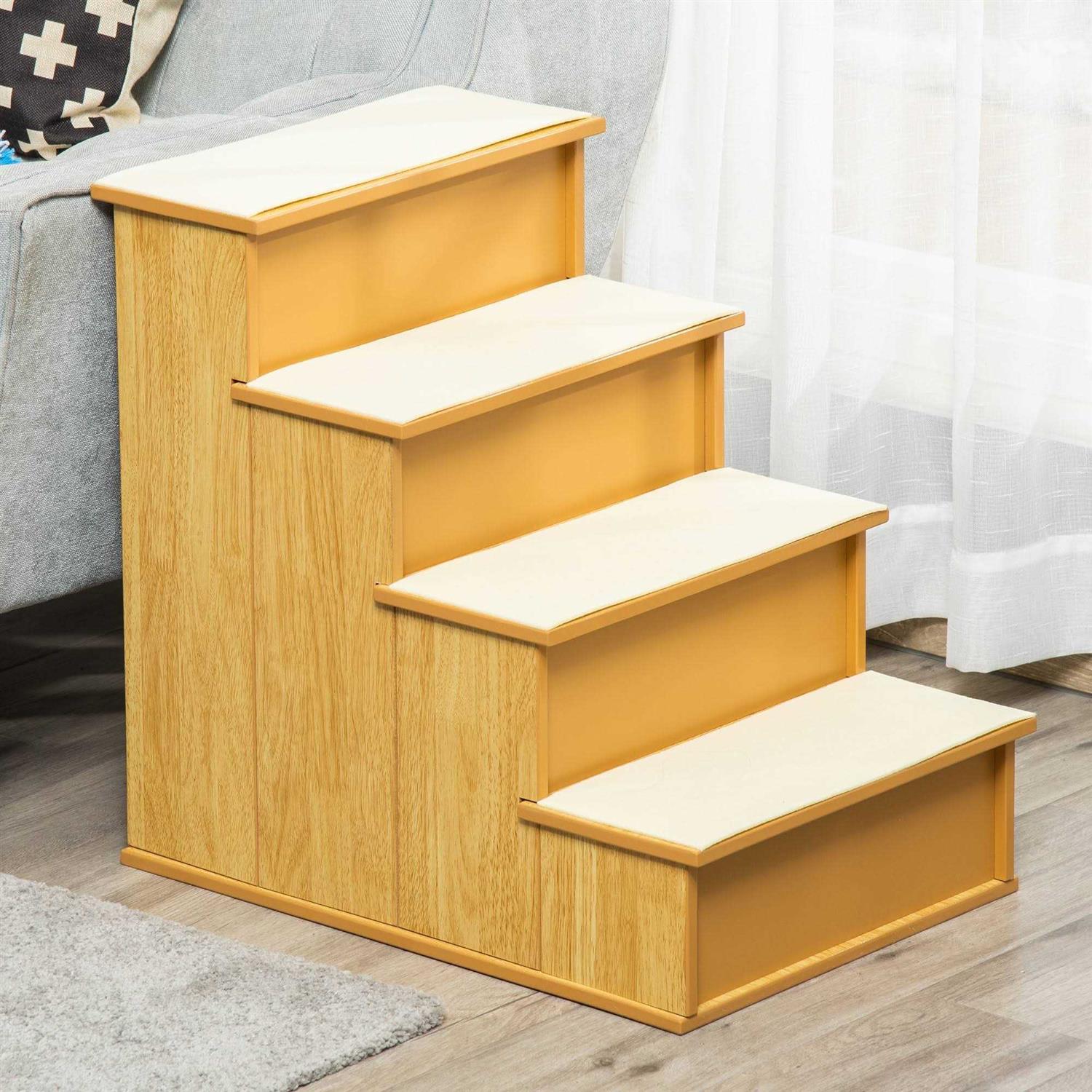 Pet Stairs with Cushioned Removable Covering R54252