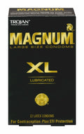 Magnum XL Lubricated Latex Condoms 12 Each (Pack of 3) R8354