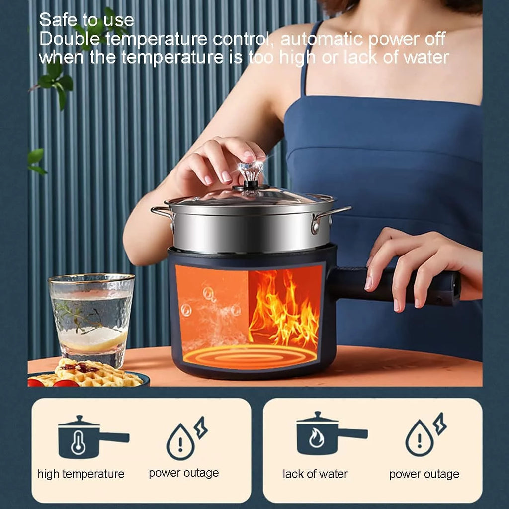 1.8L Non-Stick Electric Hot Pot N412