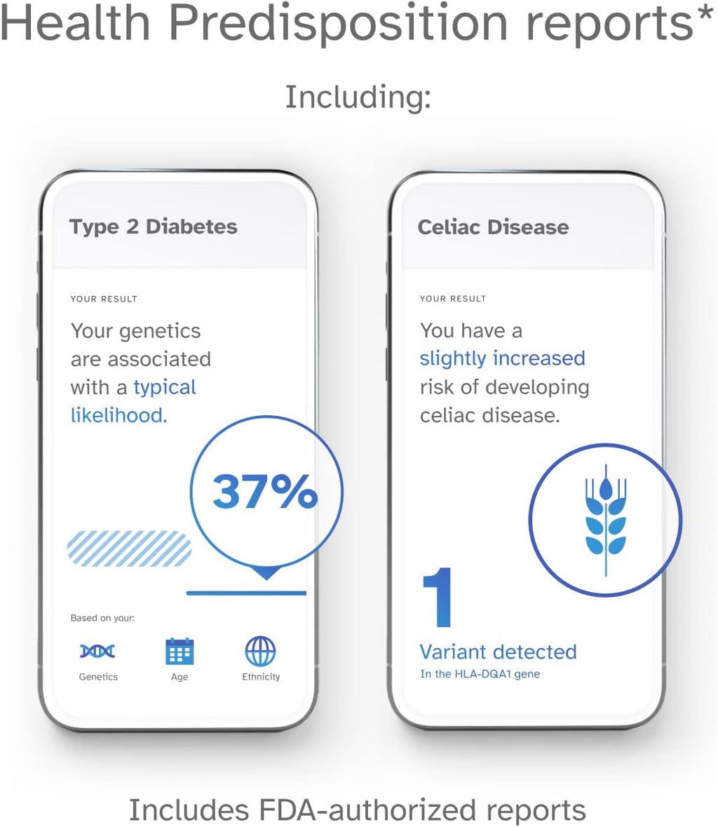 Health + Ancestry Personal Genetic DNA Test C575