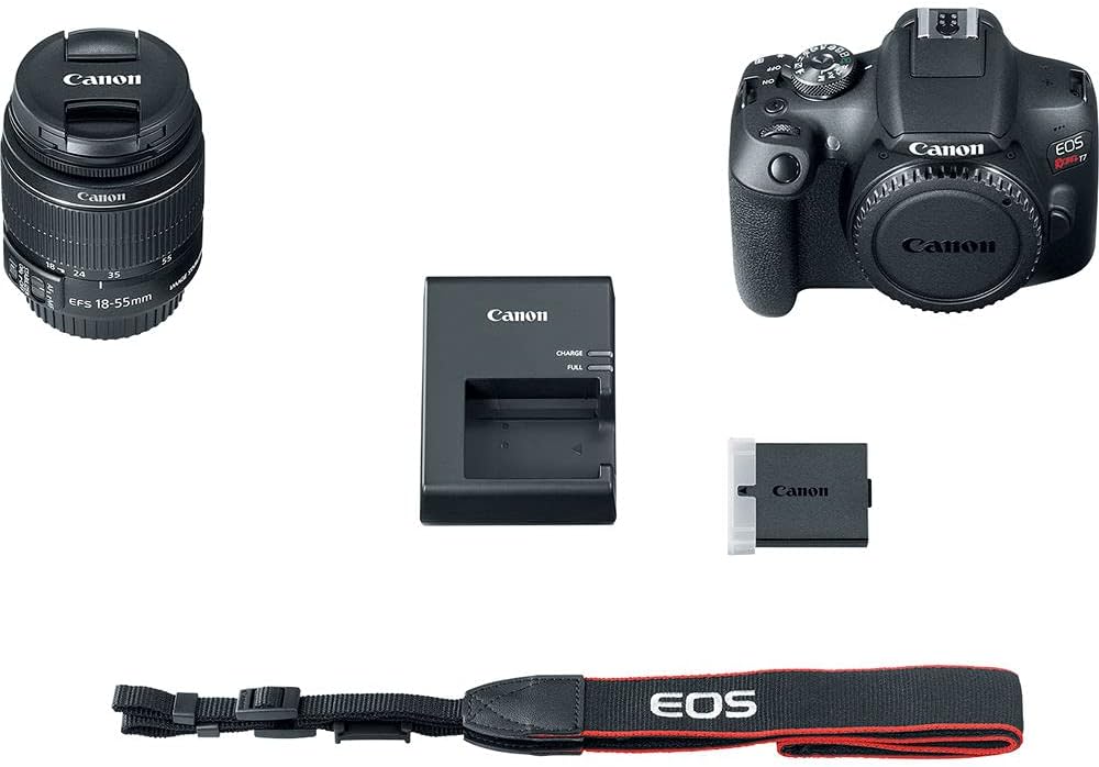 DSLR Camera with 18-55mm Lens and 55-250mm Lens E695