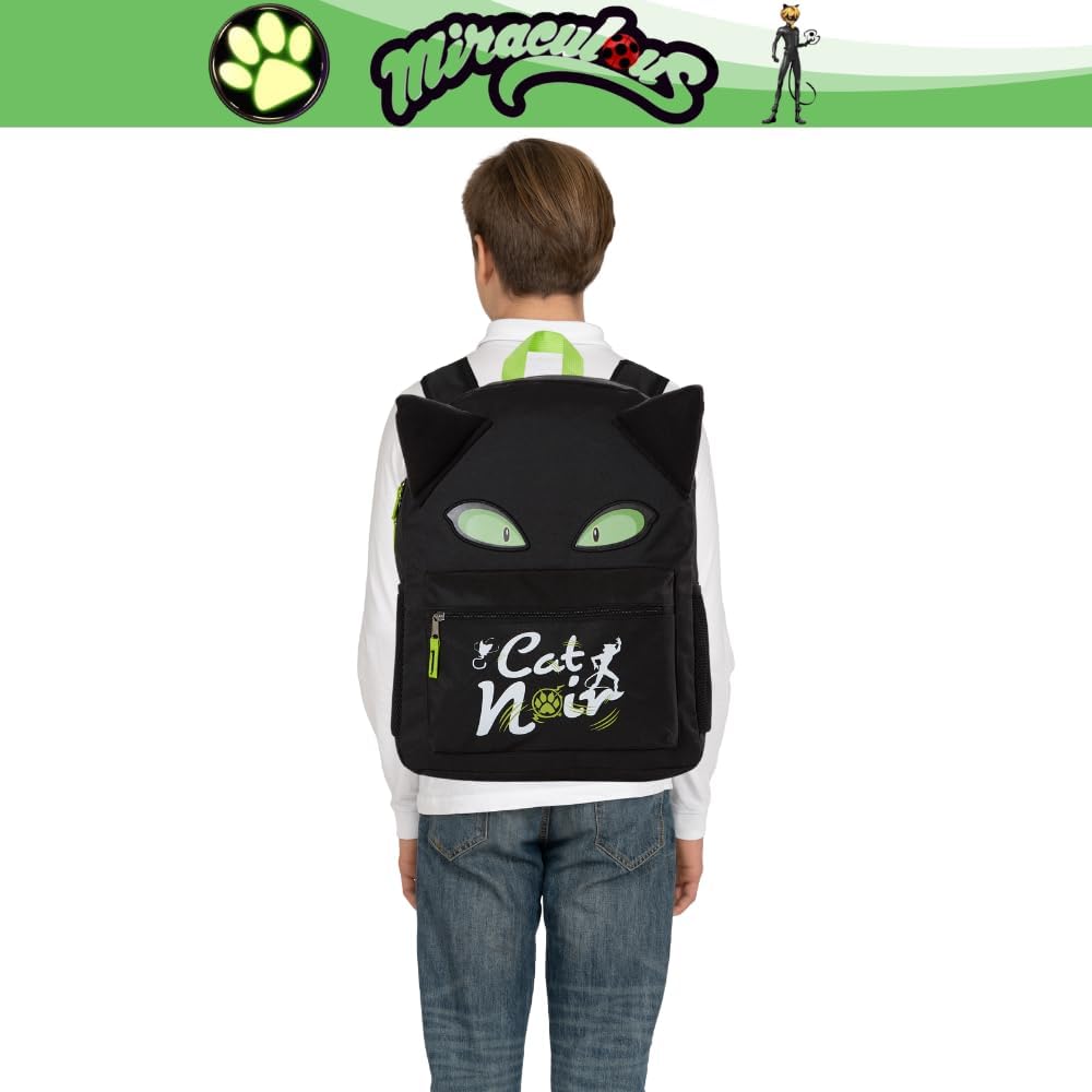 16 inch Black Backpack V1558
