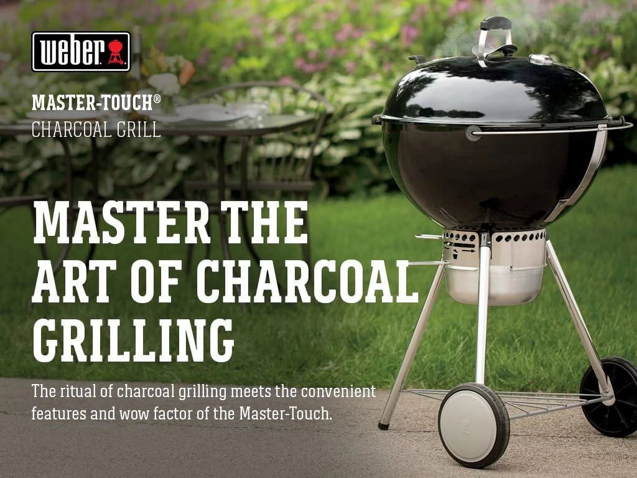 Black 22-Inch Charcoal Grill R540858