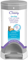 Gray 4 Gallon Plastic Cat Litter Disposal System D329649