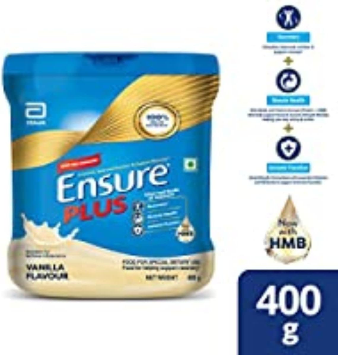 Vanilla Ensure Plus Powder 400g O939548