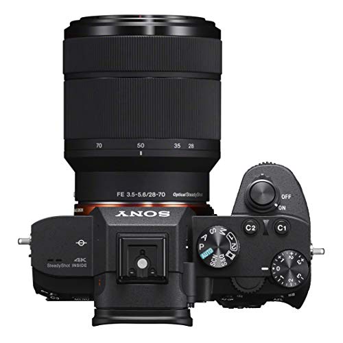 Full Frame Mirrorless Camera with 28-70mm Lens Kit, Telephoto and Wide-Angle Lens Set, 64GB Memory Cards, Bag and Accessories (26 Items) F2229