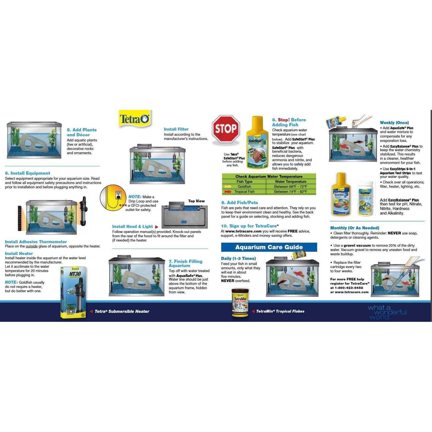 55-Gallon Starter Aquarium with Net J580300