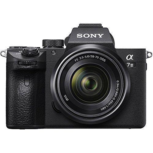 Full Frame Mirrorless Camera with 28-70mm Lens Kit, Telephoto and Wide-Angle Lens Set, 64GB Memory Cards, Bag and Accessories (26 Items) F2229