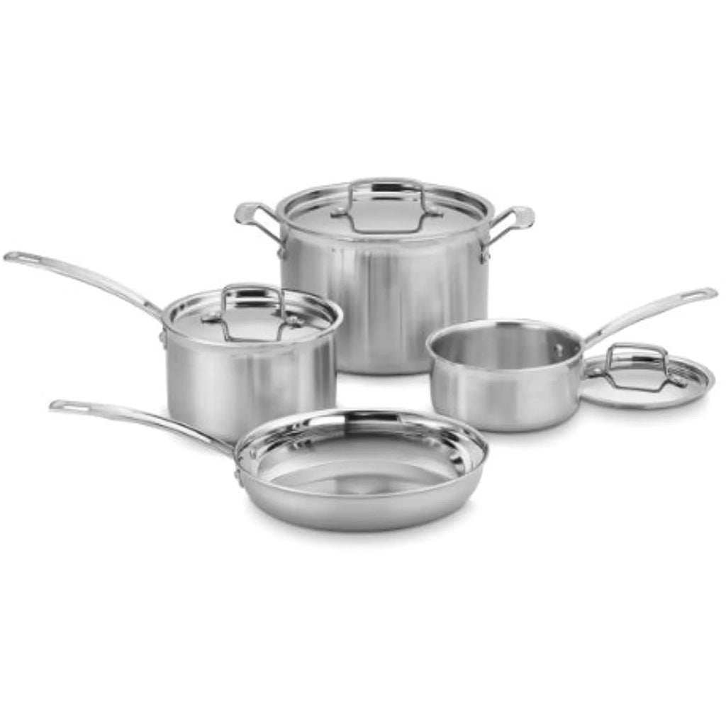 7-Piece Stainless-Steel Cookware Set Z26167