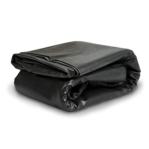 45 MIL EPDM Pond Liner, 10-ft x 8-ft, 80 sq ft, Black O841