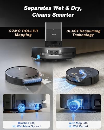 Robot Vacuum and Mop with 16,600Pa Suction U8522