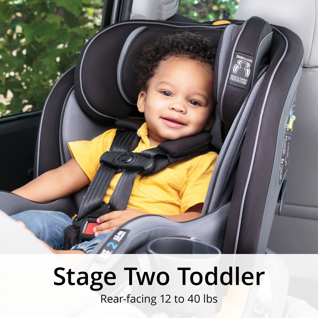 4-in-1 Convertible Car Seat Navy Purple J27457