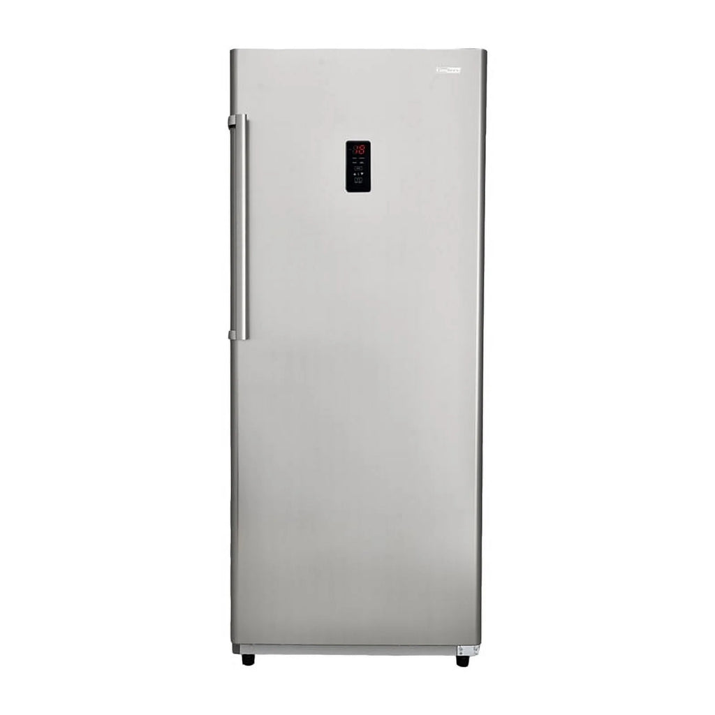 17 cu. ft Convertible Upright Freezer/Refrigerator in Stainless I82924
