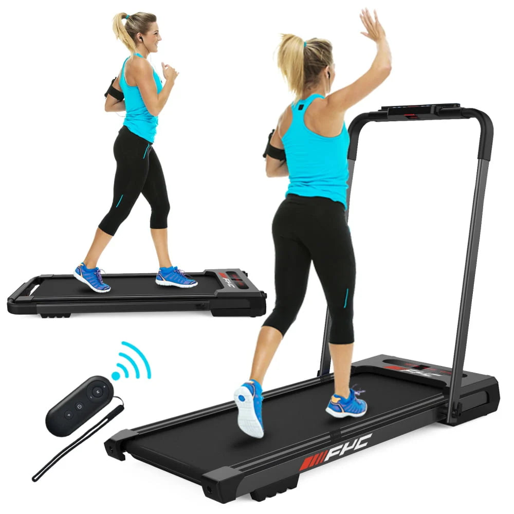 Black Folding Treadmill with Incline G318