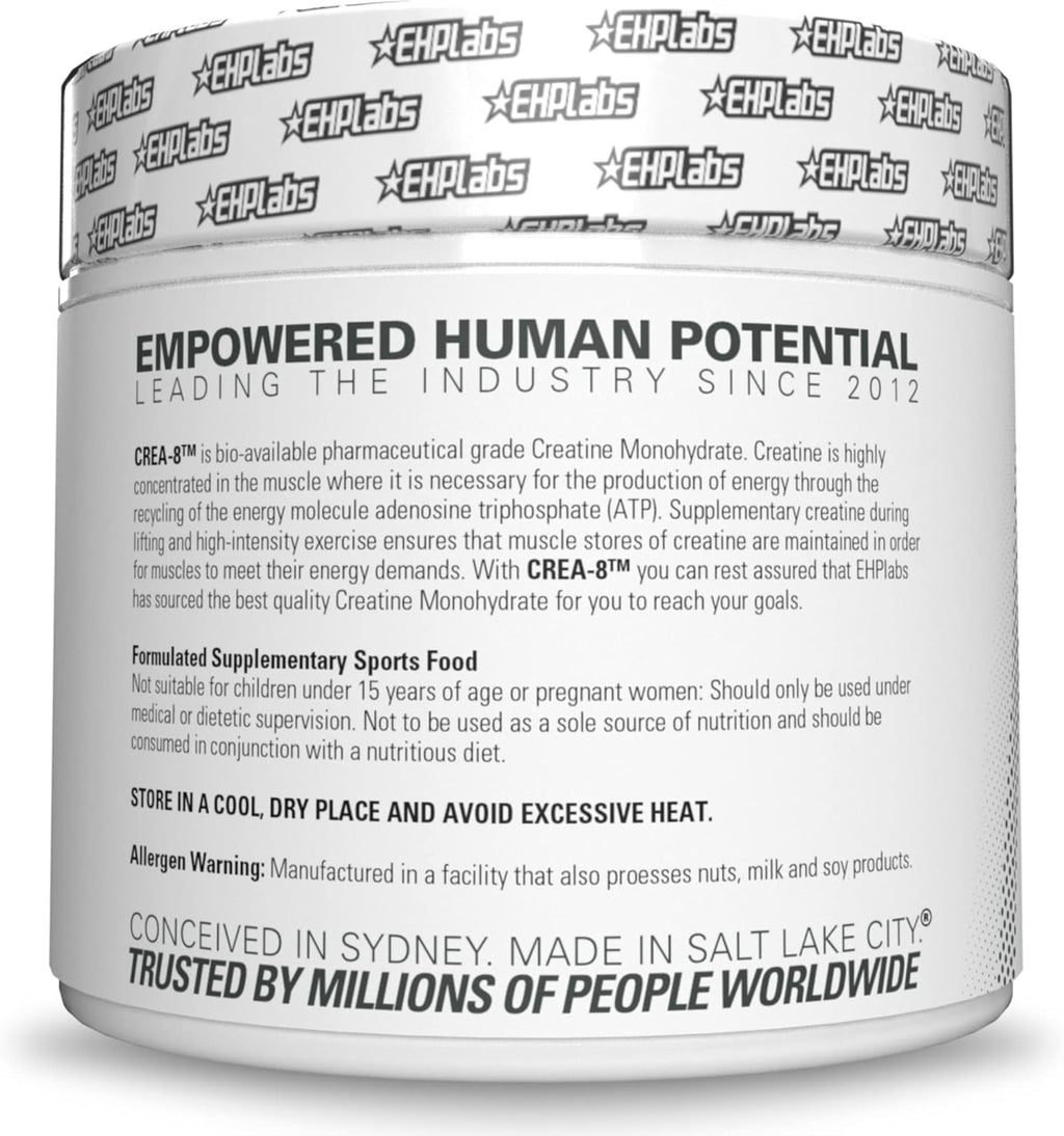 Creatine Monohydrate Powder, Unflavored - 100 Servings (500g) S2190