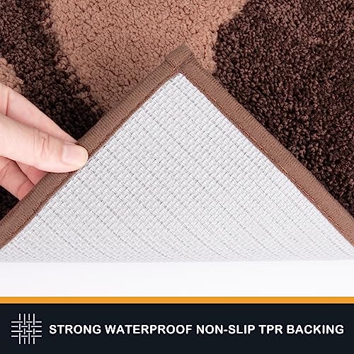 Beige Non-Skid Microfiber Door Mat E514836