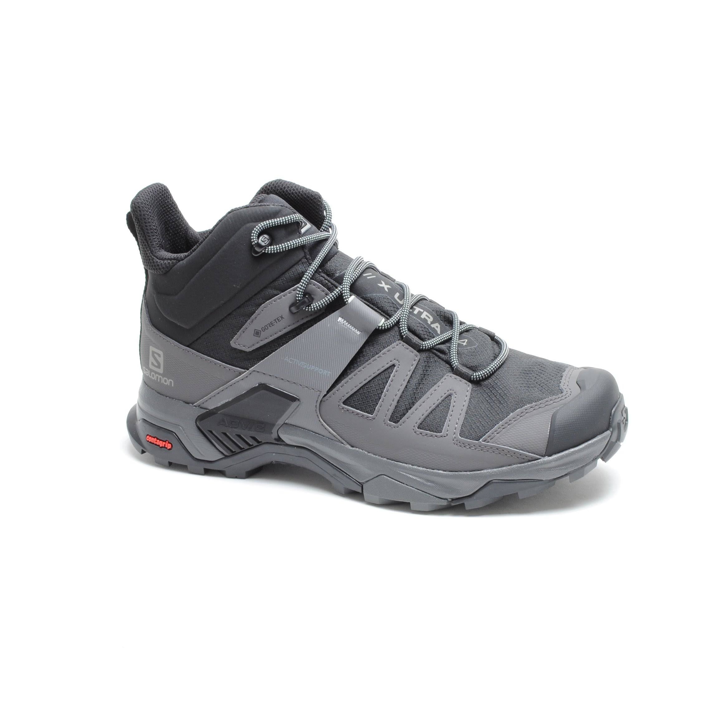 Black / Magnet / Pearl Blue Mid Wide GTX Hiking Shoes L120749