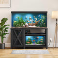 55-75 Gallon Aquarium Stand with Storage Cabinet S29300