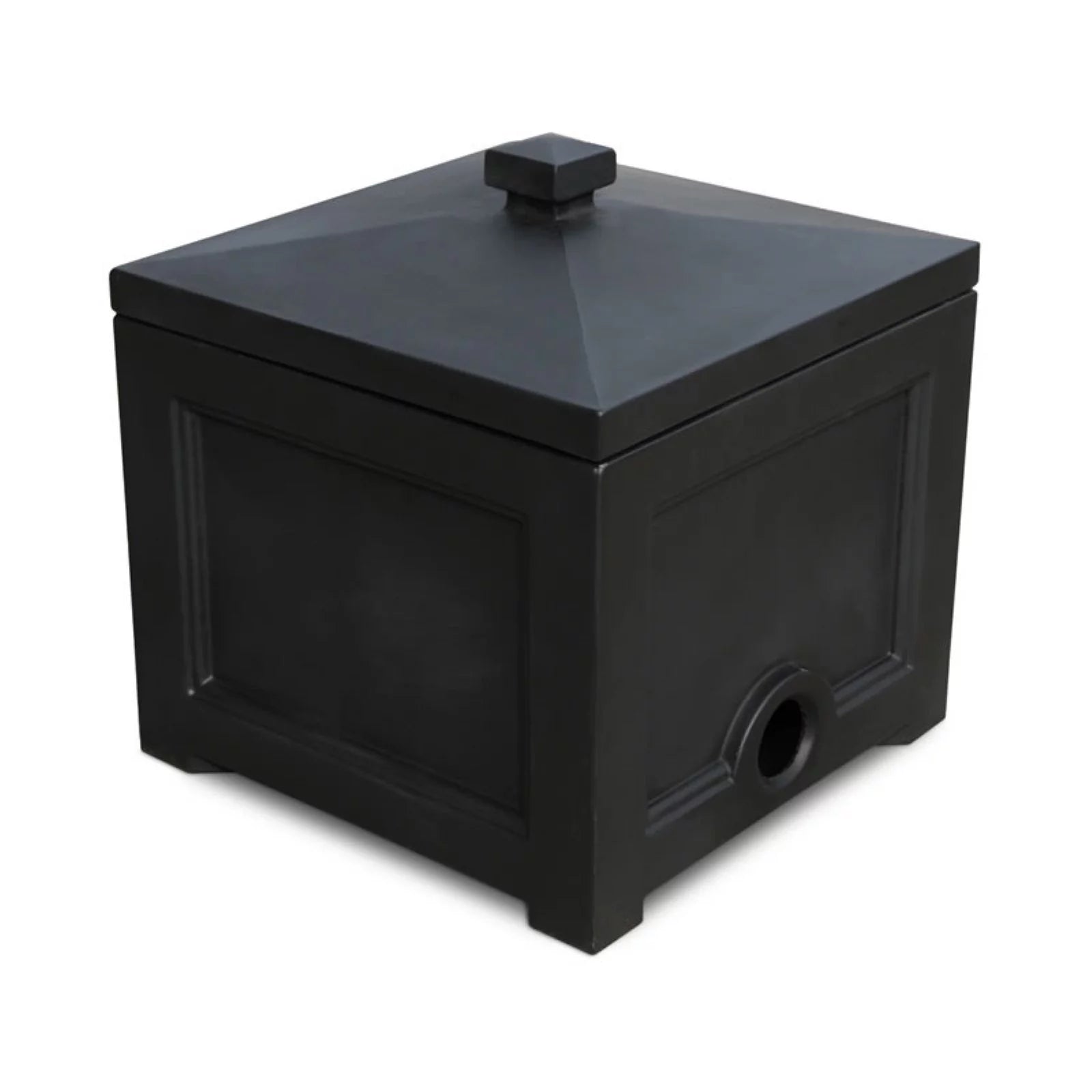 Black 100ft Garden Hose Bin R554146