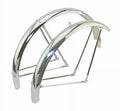26" Classic Standard Middleweight Fender Set in Steel Chrome W634
