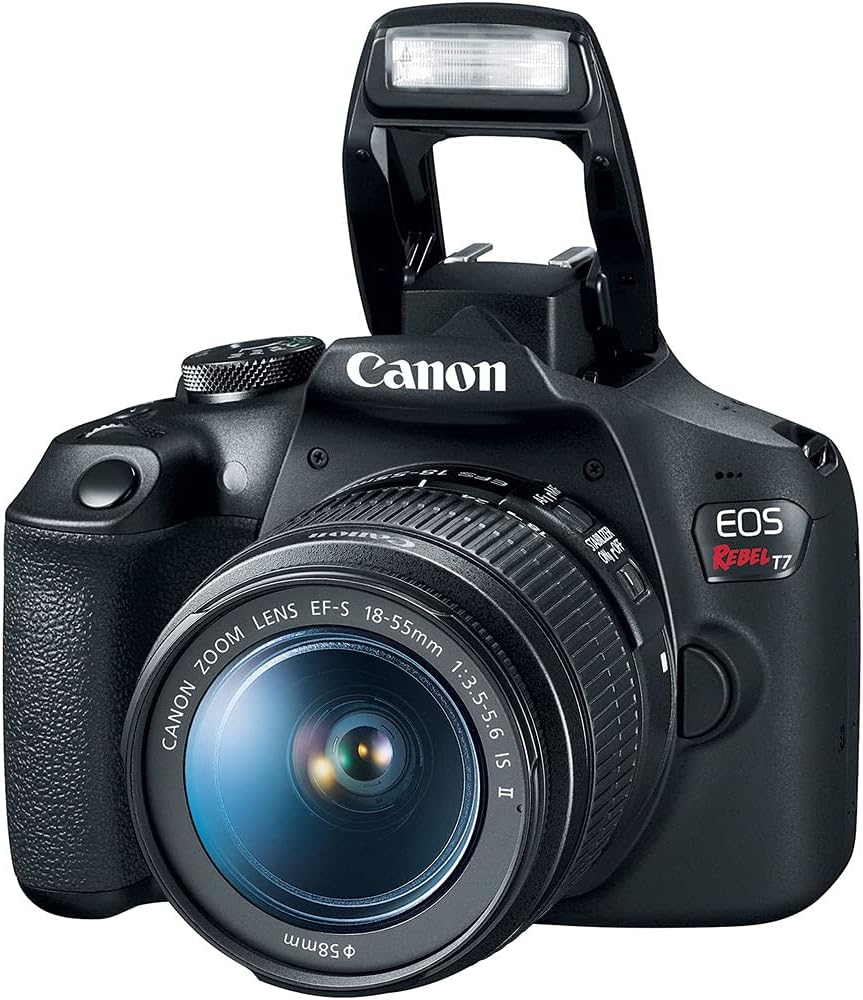 DSLR Camera with 18-55mm Lens and 55-250mm Lens E695