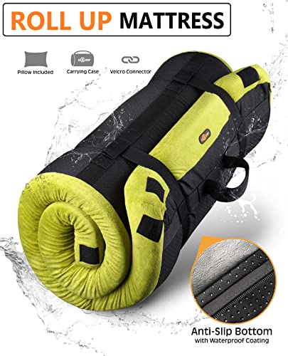 3 Inch Memory Foam Camping Mattress Sleeping Pad Y428070