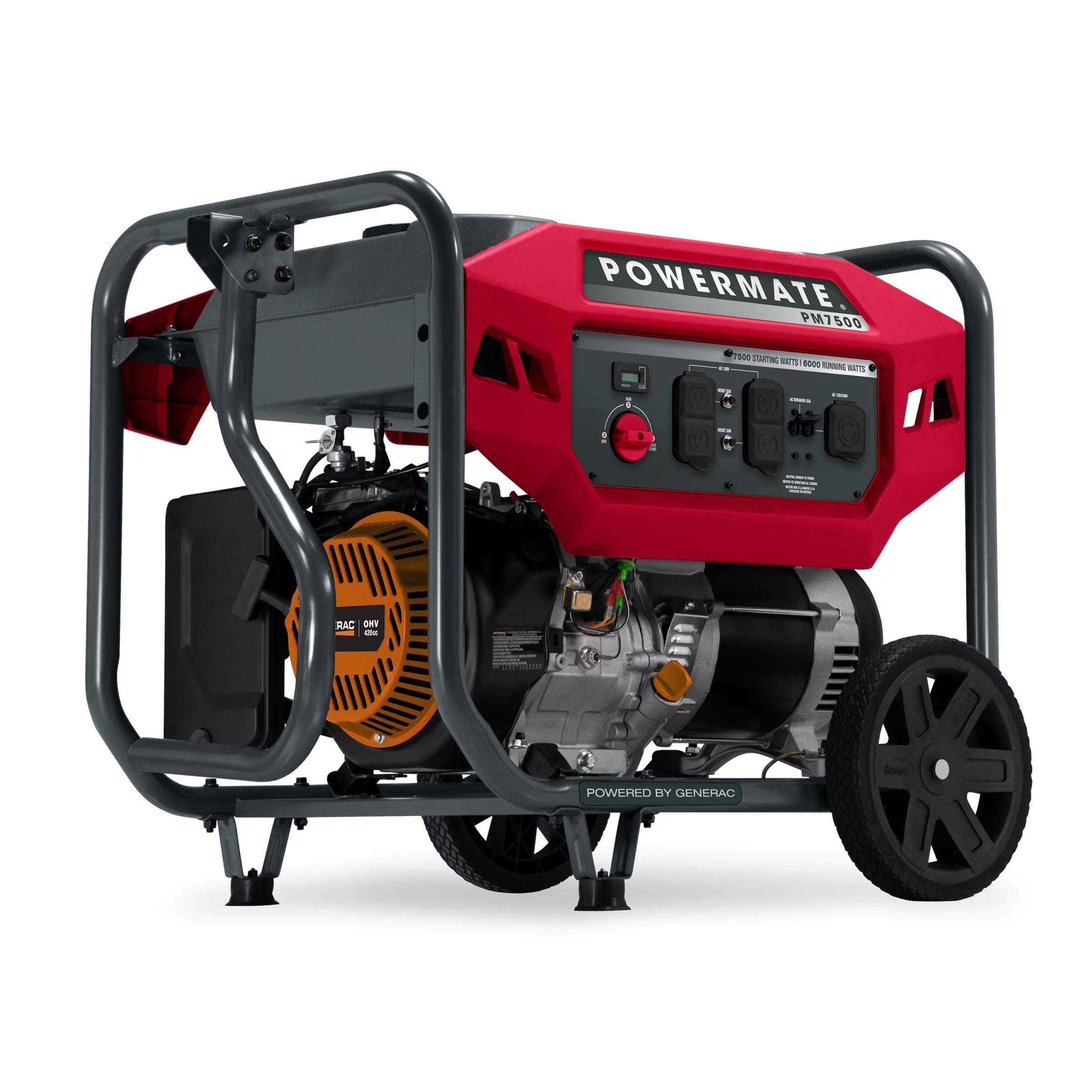 7,500 Watt Gas Powered Portable Generator M404520
