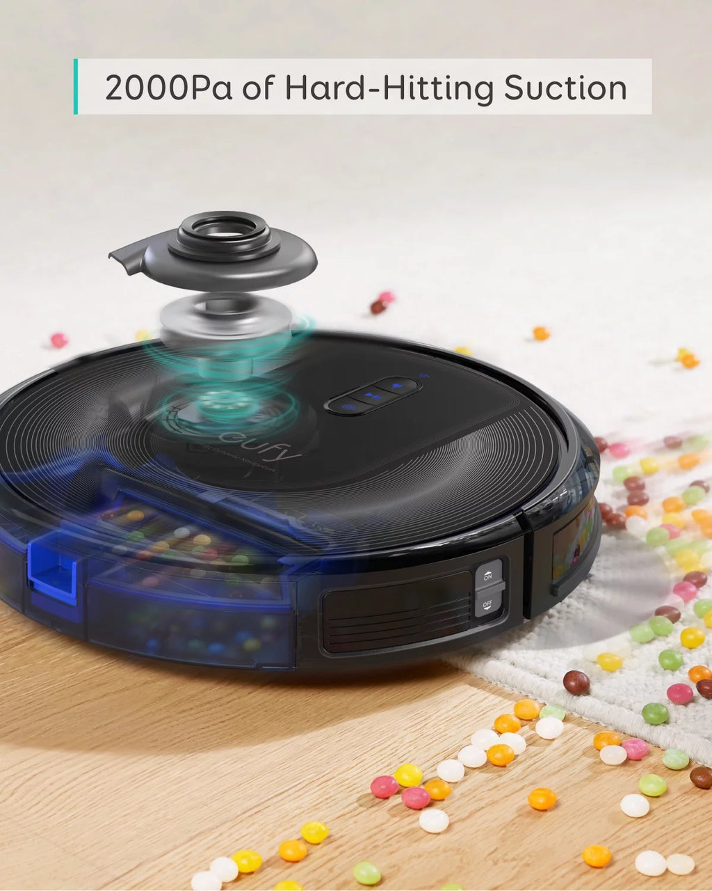 Pre-Owned Robot Vacuum with 2000Pa Suction A5623