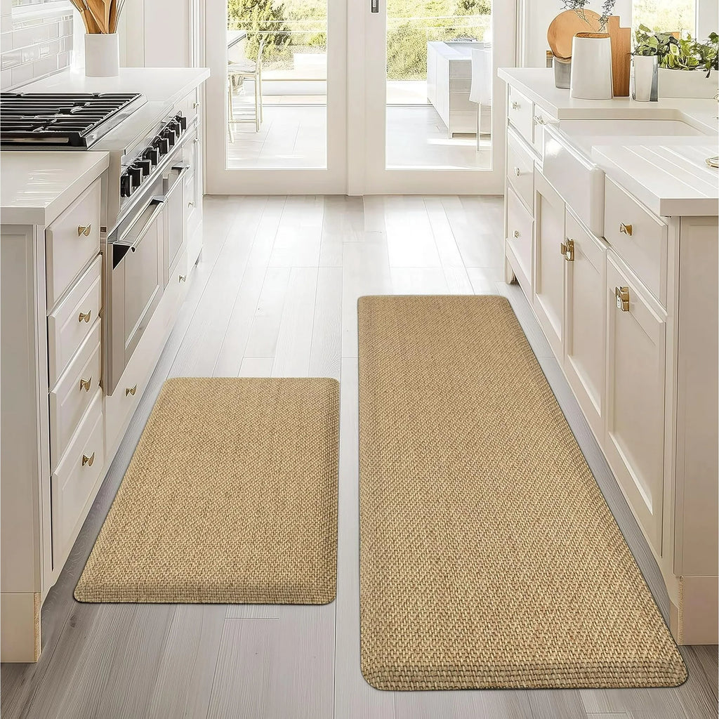 Grey/Green 17.3"x47" Anti-Fatigue Non Slip Kitchen Mat P962067