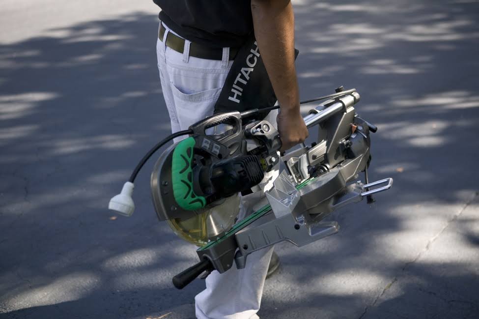 8-1/2 in. Sliding Compound Miter Saw with Laser V282888