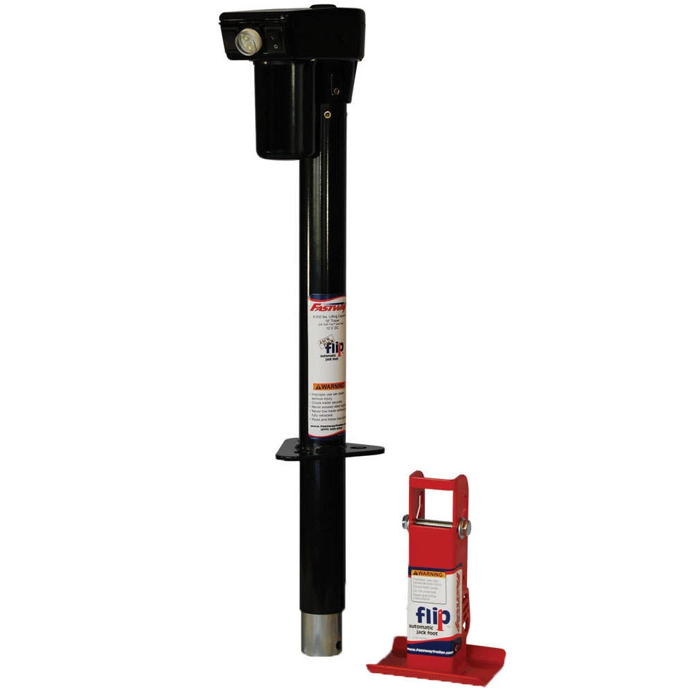 6x22 Flip Jack Foot with 2.25x22 Electric Jack D29693