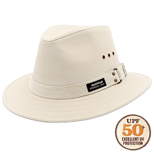 Canvas Safari Sun Hat, 2 1/2" Brim, UPF 50+ L22494