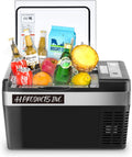 26 Quart 25L 12/24V DC 100-240V AC Car Refrigerator Black Y980606
