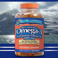 1000 Mg Wild Salmon Oil Softgels, 180 Ct W69727