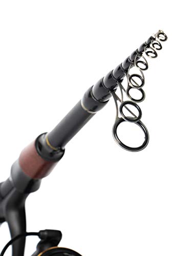 Telescopic Graphite Carbon Fishing Rod and Reel Combo N473