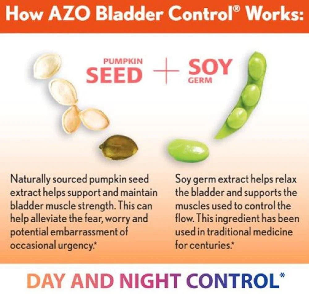 54 Count Bladder Control Supplement Capsules M131101