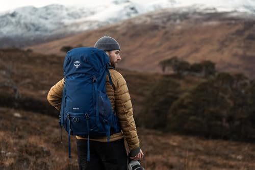 50L Blue Backpacking Backpack M7439
