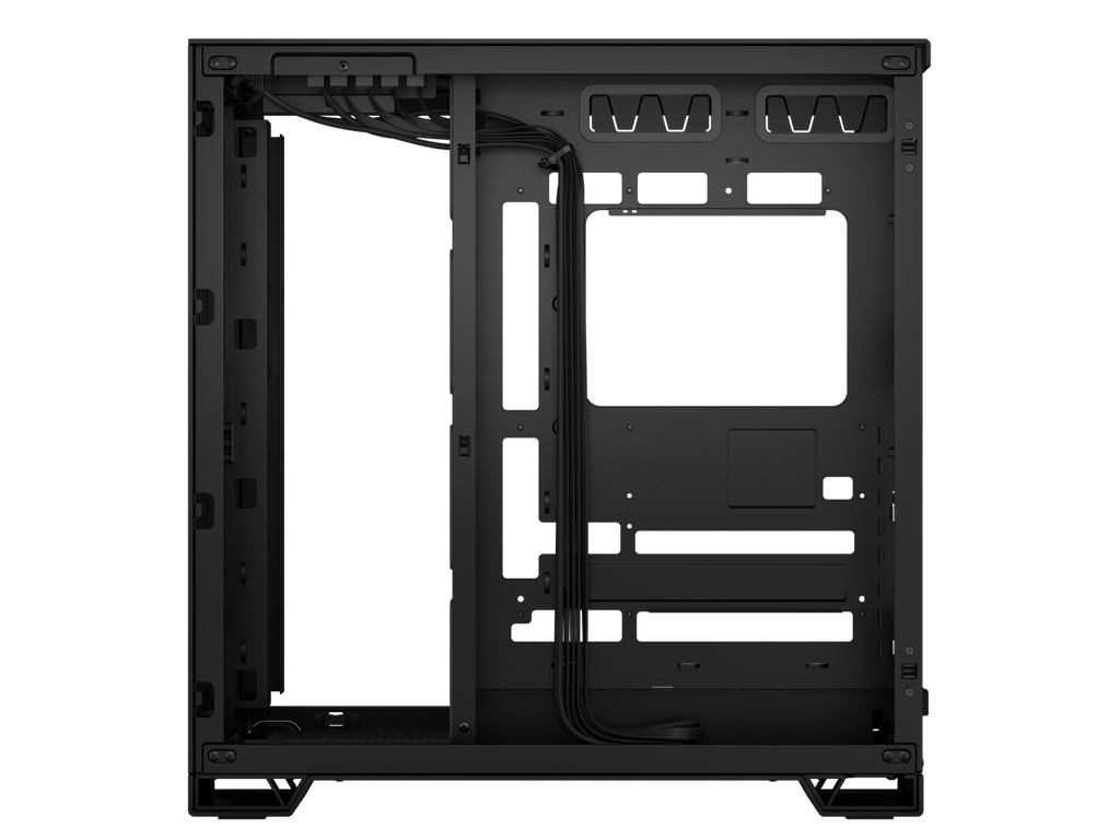 Black Super Mid-Tower Tempered Glass Airflow Case Q33087