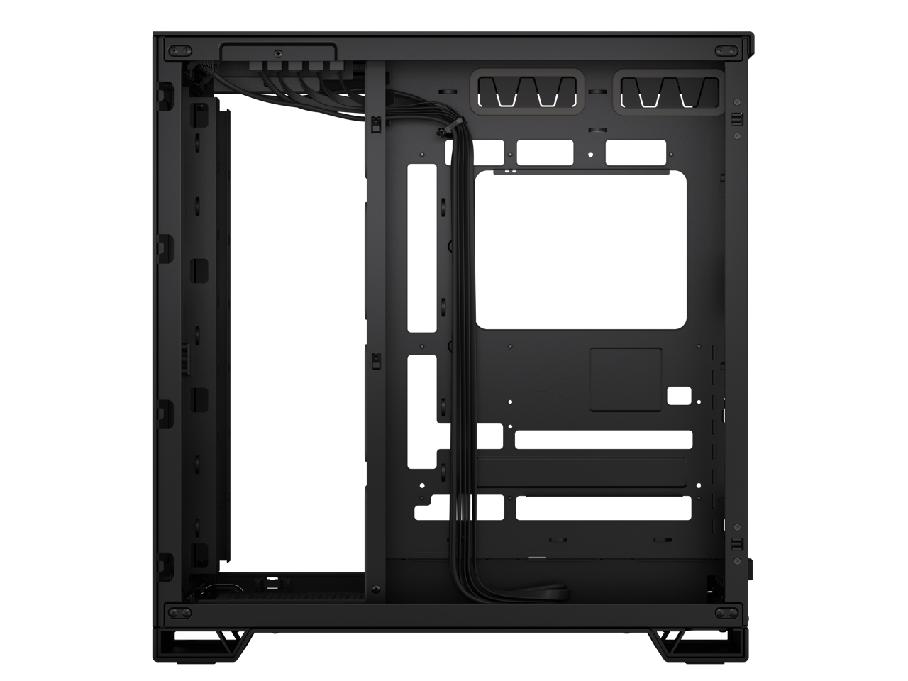 Black Super Mid-Tower Tempered Glass Airflow Case Q33087