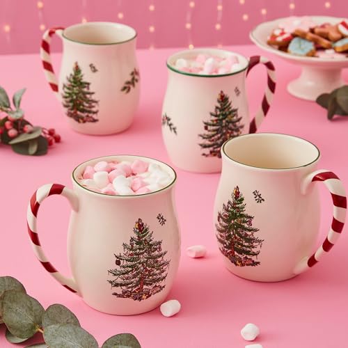 14 oz Stoneware Mugs Set of 4 K36248