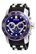 Stainless Steel and Silicone Quartz Watch X701946