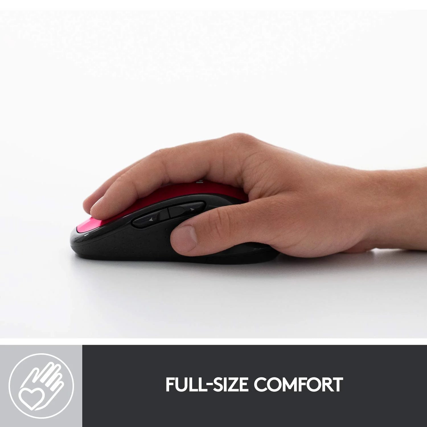 Wireless Computer Mouse Red D831387
